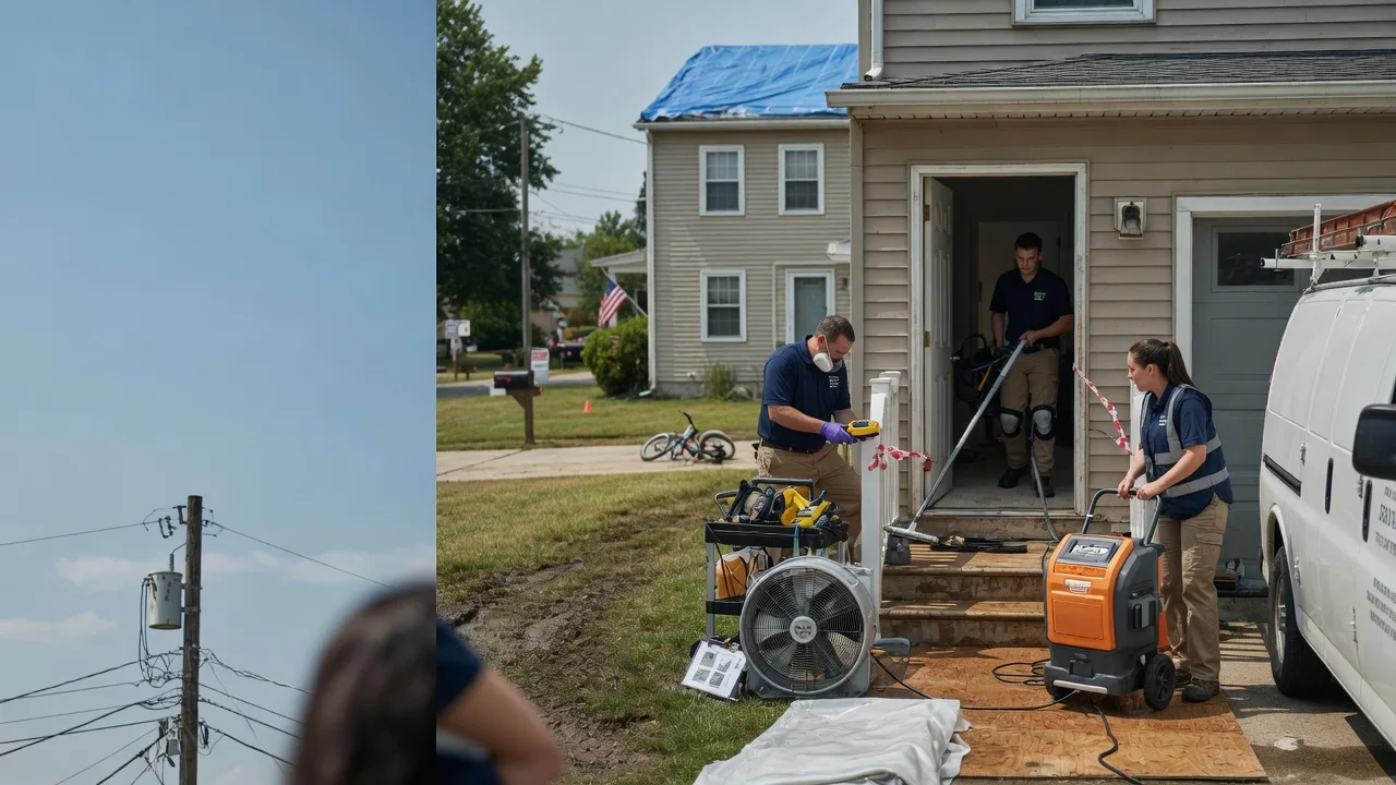 Water Damage Repair in Hooks, TX near me